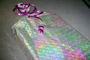 Праздничная упаковка клумбы